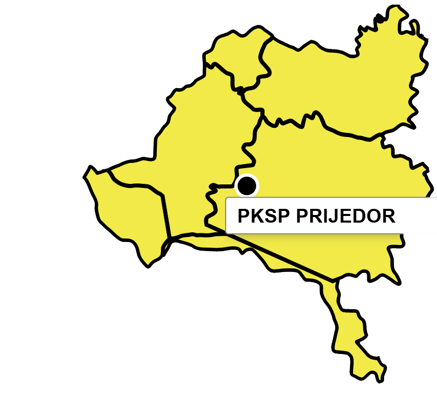 Teritorija Područne KSP Prijedor